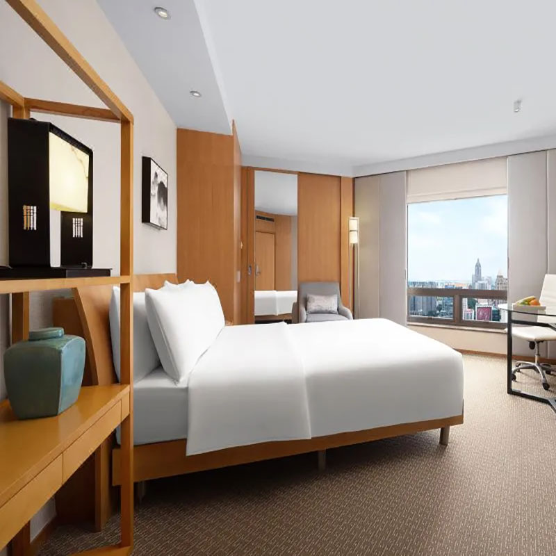 Case of hotel guest rooms customized by H&P Hotel Furniture Company