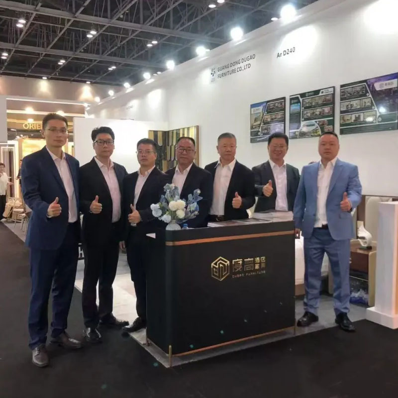 Huapin Hotel Furniture Participates in Exhibition in Dubai