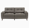 Modern Style Hotel Lobby Living Room Furniture Fabric Solid Wood Sofas