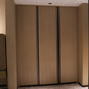 Closed door multi-functional wardrobe hotel furniture customization