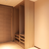 Doorless multi-functional wardrobe hotel furniture customization