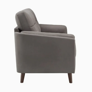 Modern Style Hotel Lobby Living Room Furniture Fabric Solid Wood Sofas
