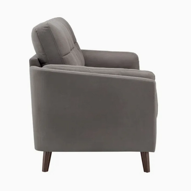 Modern Style Hotel Lobby Living Room Furniture Fabric Solid Wood Sofas