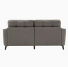 Modern Style Hotel Lobby Living Room Furniture Fabric Solid Wood Sofas