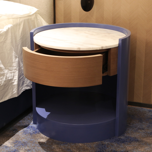 Hotel room nightstand hotel furniture customization