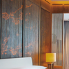 Hotel bedroom design solid wood hardwall hotel furniture customization
