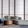 Hotel round pier fence base coffee table hotel furniture customization