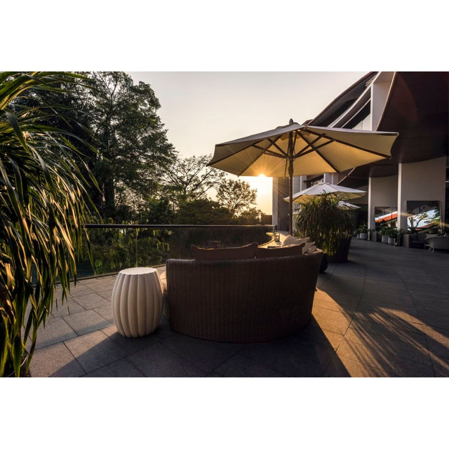 Integrated Custom Engineering of Complete Outdoor Leisure Furniture for Tropical Five-Star Resort Hotel Terraces