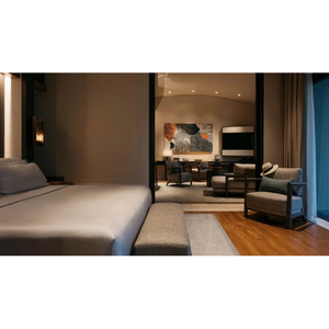 Resort Hotel One Bedroom Suite Full Furniture Integrated Soft Furnishing 