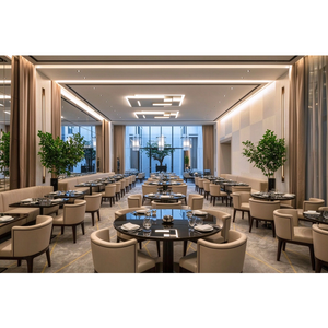 Modern Industrial Hotel Restaurant Furniture Set