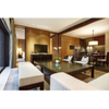New Chinese Natural Wood Open Plan Living Dining Suite Furniture