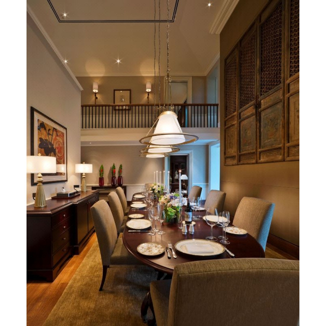 Double‑Height High‑Ceiling Resort Hotel Banquet Area Furnishings Full Furniture
