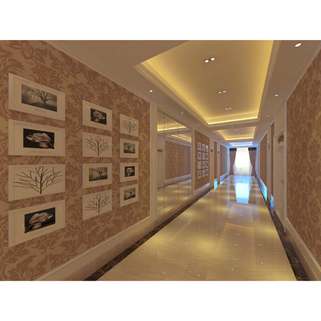 French Retro Custom Hotel Floor Corridor Fixed Furnishings Integrated Solid Wood Door System