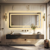 Modern Light Luxury 5-Star Hotel Guest Room LED Smart Bathroom Mirror Full FF&E Package