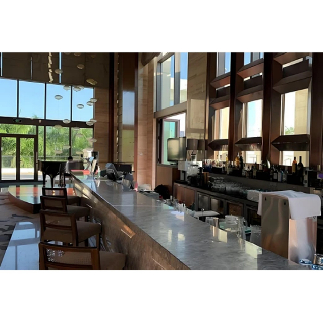 Tropical Resort Hotel Lobby Long Reception Bar Full FF&E Furniture