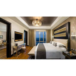 Hampton Inn Style Hotel Bedroom Solid Wood Furniture Full Set Complete Chain Hotel FF&E Package
