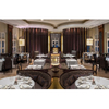  Retro Light Luxury Resort Hotel Restaurant Booth Table Chair Full Integrated Soft Furnishing
