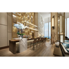Neo‑Oriental Lobby Furnishing Set Including Reception Bar