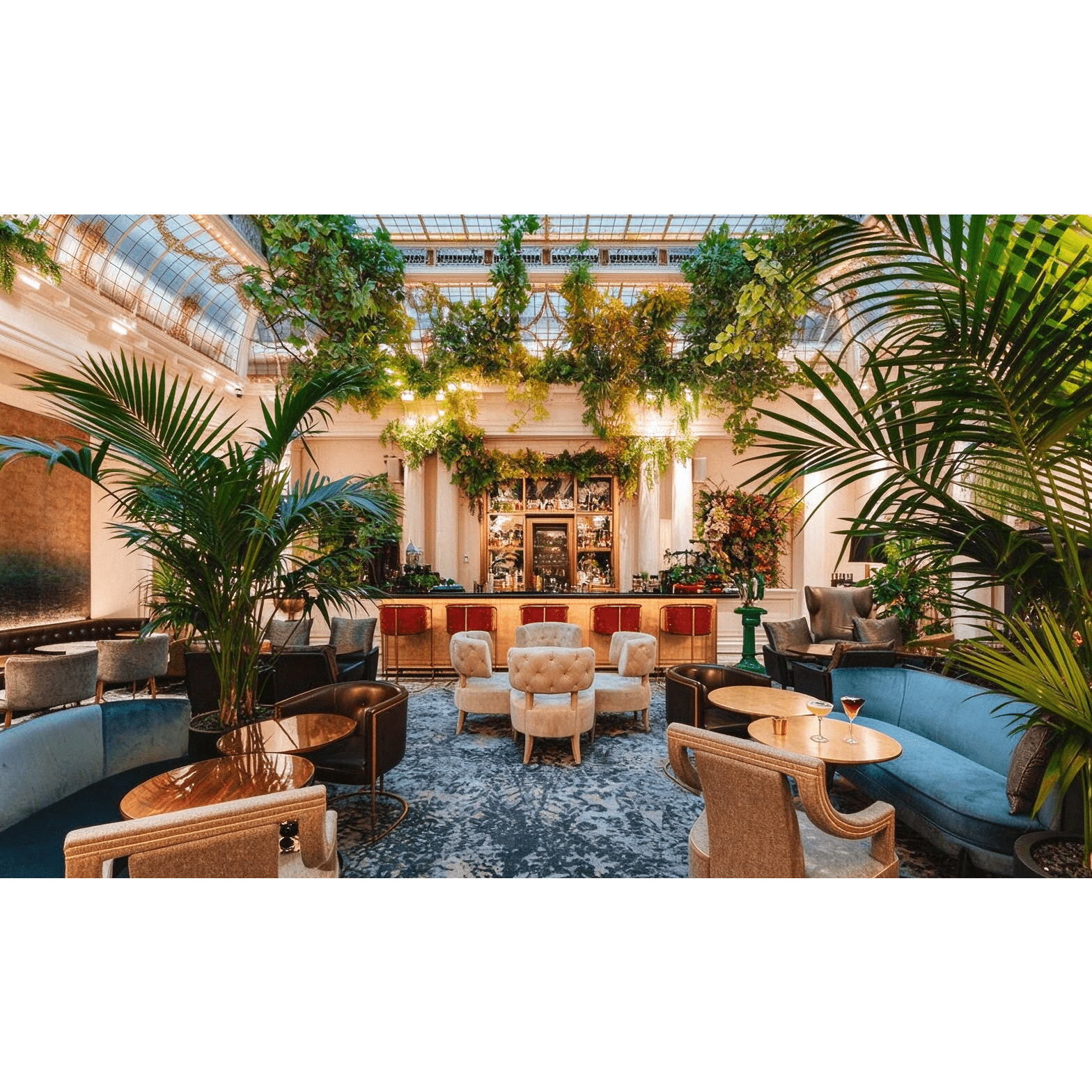 Luxury Hotel Atrium Bar Lounge Furniture Set
