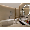 Luxurious Floating Vanity & Freestanding Bathtub Custom Bathroom Set For Hotel Suites