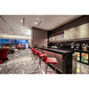 Wall Mounted Wine Cabinet Customization Hotel Lobby Bar Furniture Set