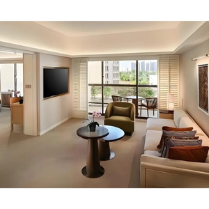 Modern Minimal Full Living Room FF&E Furniture Set For Hotel Suite