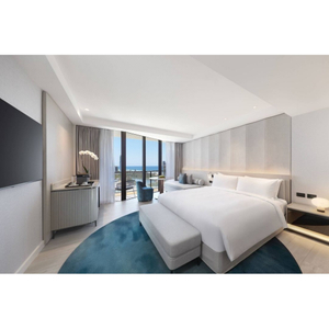 Modern Light‑Luxury Ocean‑Front Coastal Resort Hotel Guest Room Complete FF&E Package