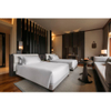 New Chinese Style Garden Resort Hotel Twin Room Full Wooden Soft Furnishing Furniture
