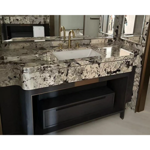 Modern Light Luxury Floating Marble Modern Light Luxury Floating Marble Custom Bathroom Furniture