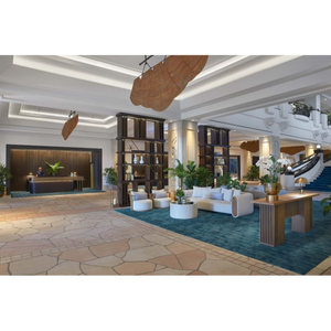 Resort Hotel Public Area Project Custom Factory Wholesale Furniture