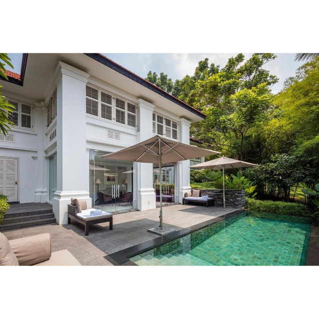 Resort Villa Outdoor Pool Terrace Waterproof Furniture Full Set