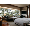 Modern Minimalist Natural Wood Resort Guest Living Full Furniture