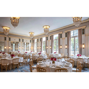 European Banquet Chiavari Chair Luxury Hotel Ballroom Dining Chair