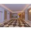 Simple European Light Luxury Hotel Corridor White Carved Solid Wood Guest Doors Full Fixed Furniture Package