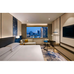Urban Light Luxury Panoramic Window King Room Hotel Guest Room Full FF&E Furniture Set